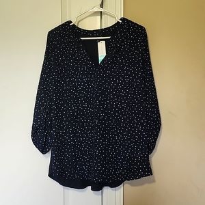 BNWT Fortune + Ivy top